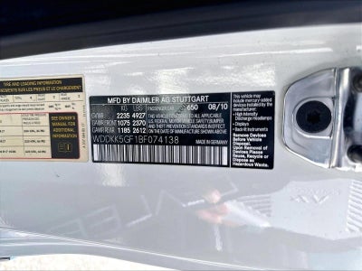 2011 Mercedes-Benz E-Class E 350 Cabriolet