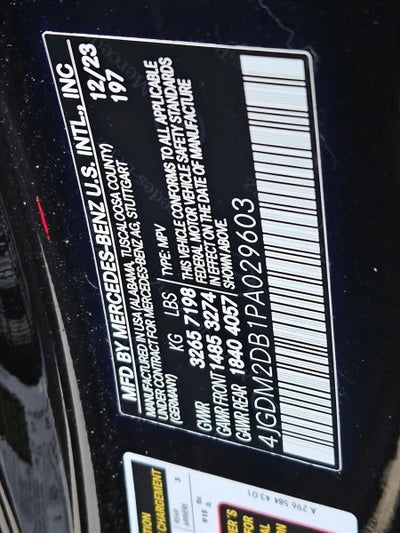 2023 Mercedes-Benz EQS EQS 450+ SUV