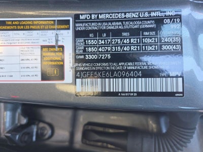 2020 Mercedes-Benz GLS GLS 450 4MATIC® SUV