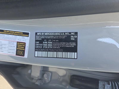 2024 Mercedes-Benz EQE AMG® EQE 4MATIC®+ SUV