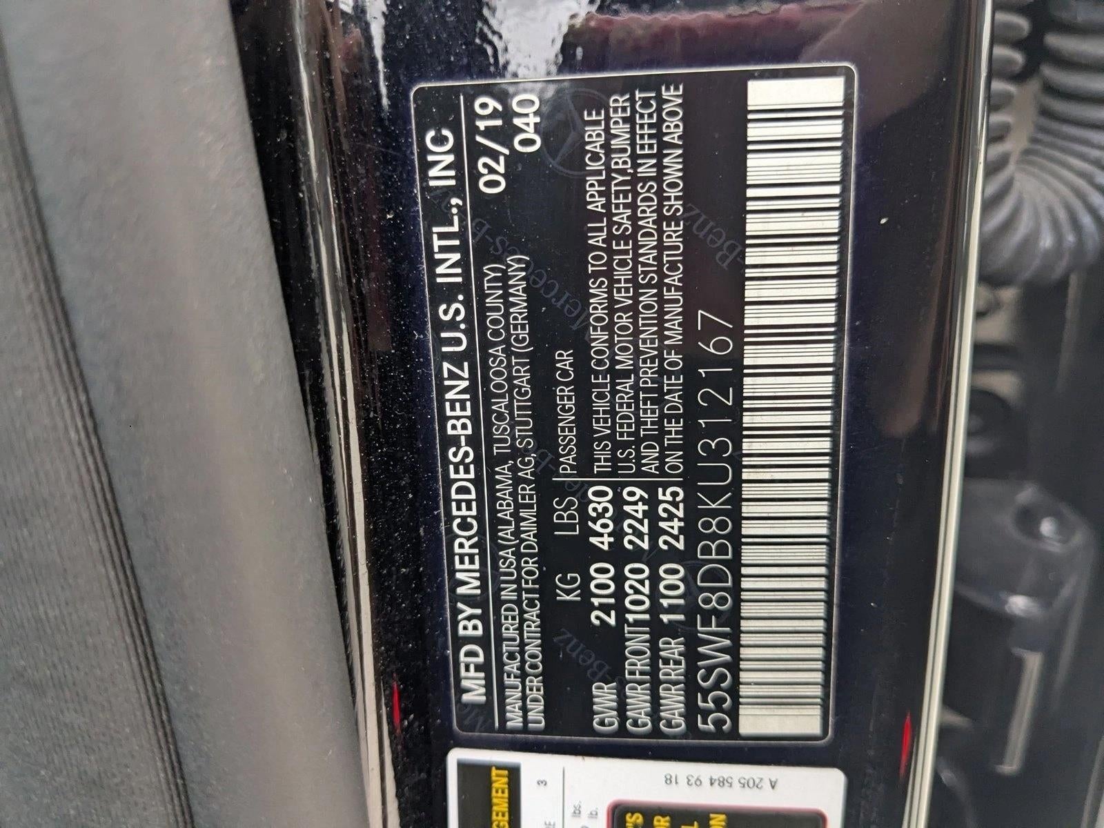 2019 Mercedes-Benz C-Class C 300 Sedan