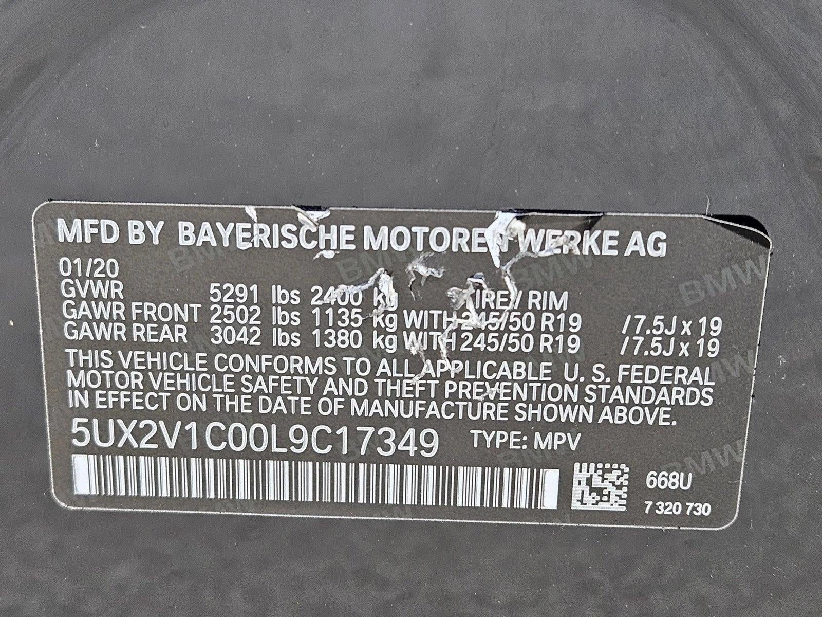 2020 BMW X4 xDrive30i Sports Activity Coupe