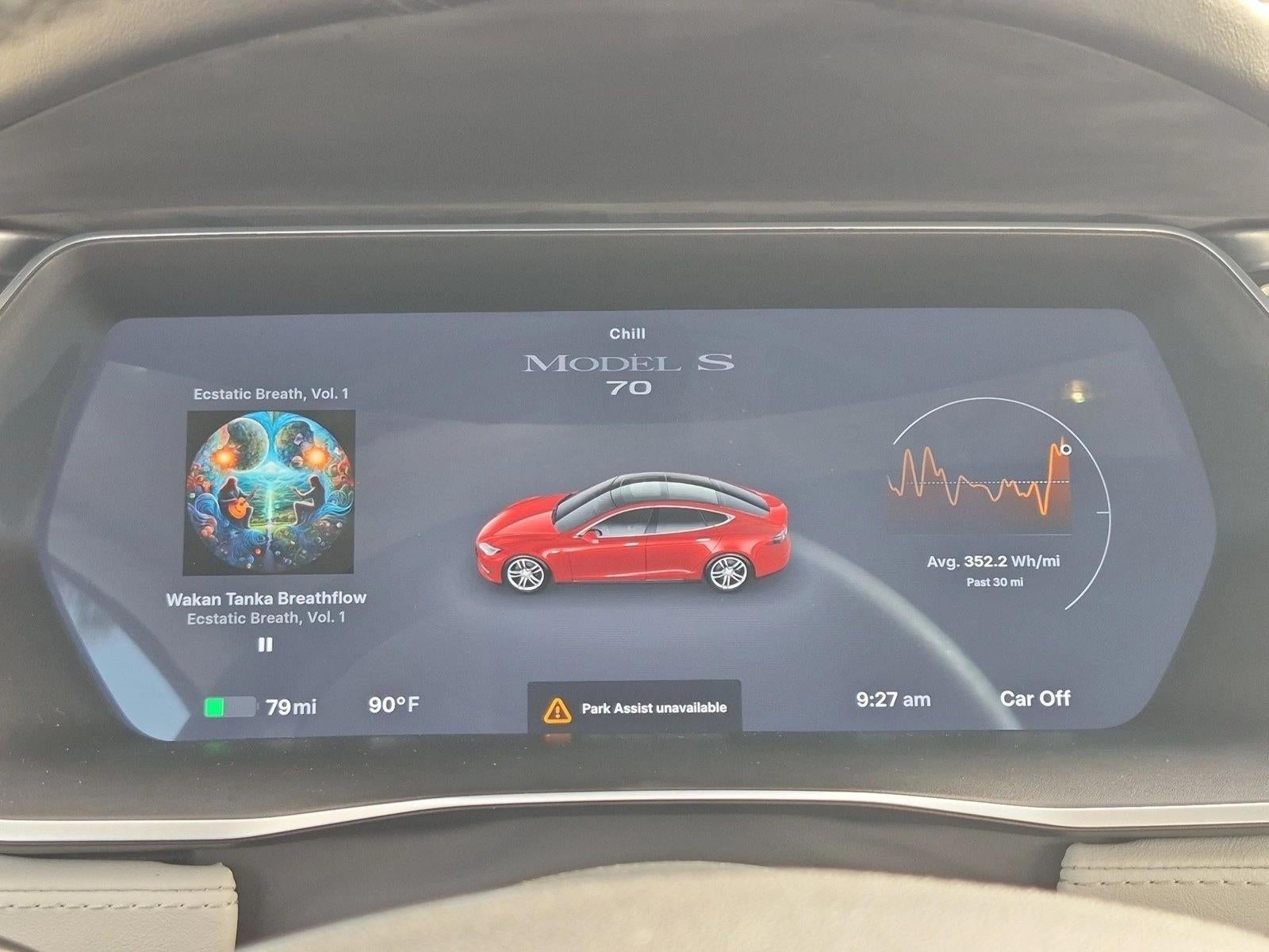 2016 Tesla Model S 4dr Sdn RWD 70 kWh Battery