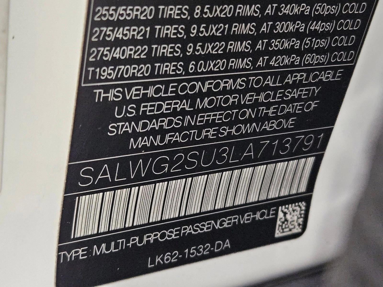 2020 Land Rover Range Rover Sport Turbo i6 MHEV SE