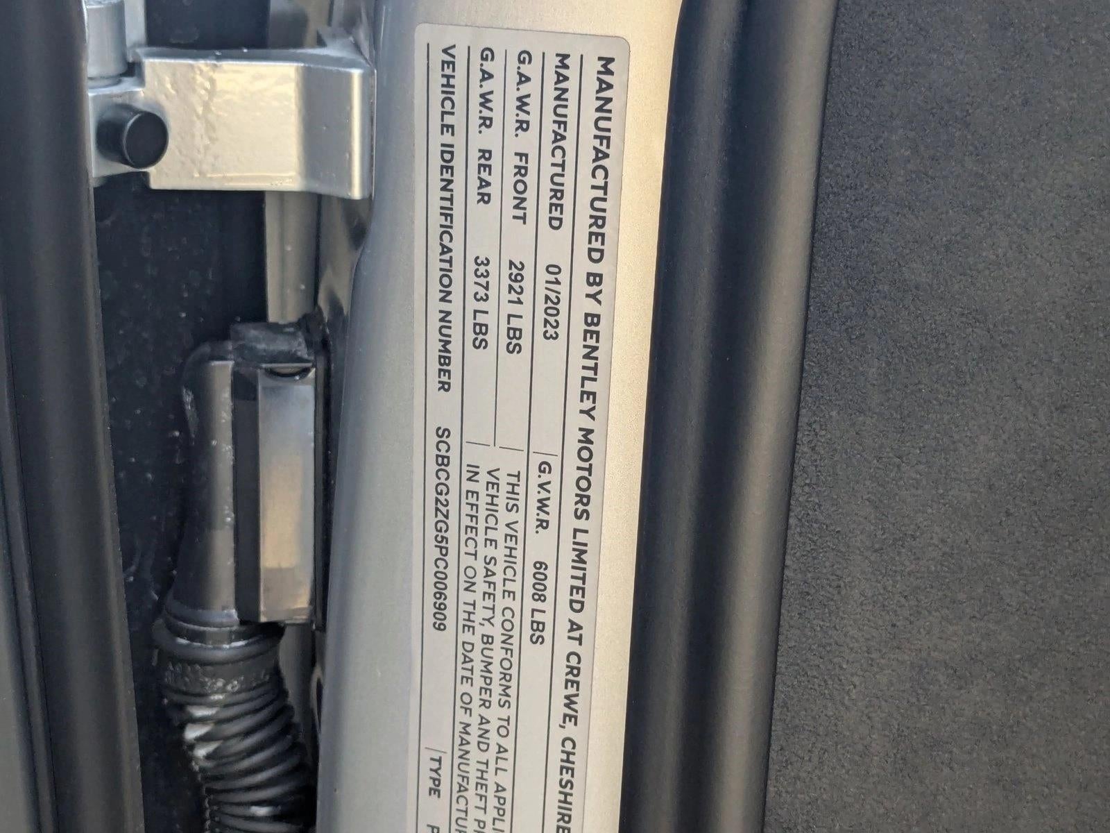 2023 Bentley Continental GT V8 Coupe