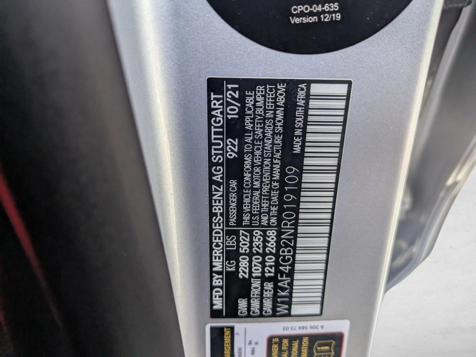 2022 Mercedes-Benz C-Class C 300 Sedan