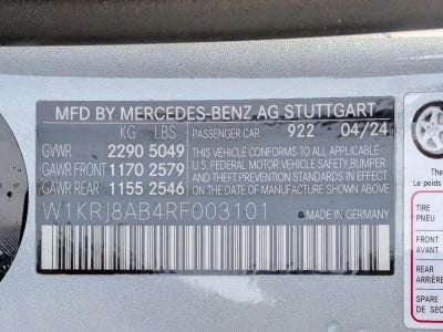 2024 Mercedes-Benz AMG® GT AMG® GT 55 Coupe