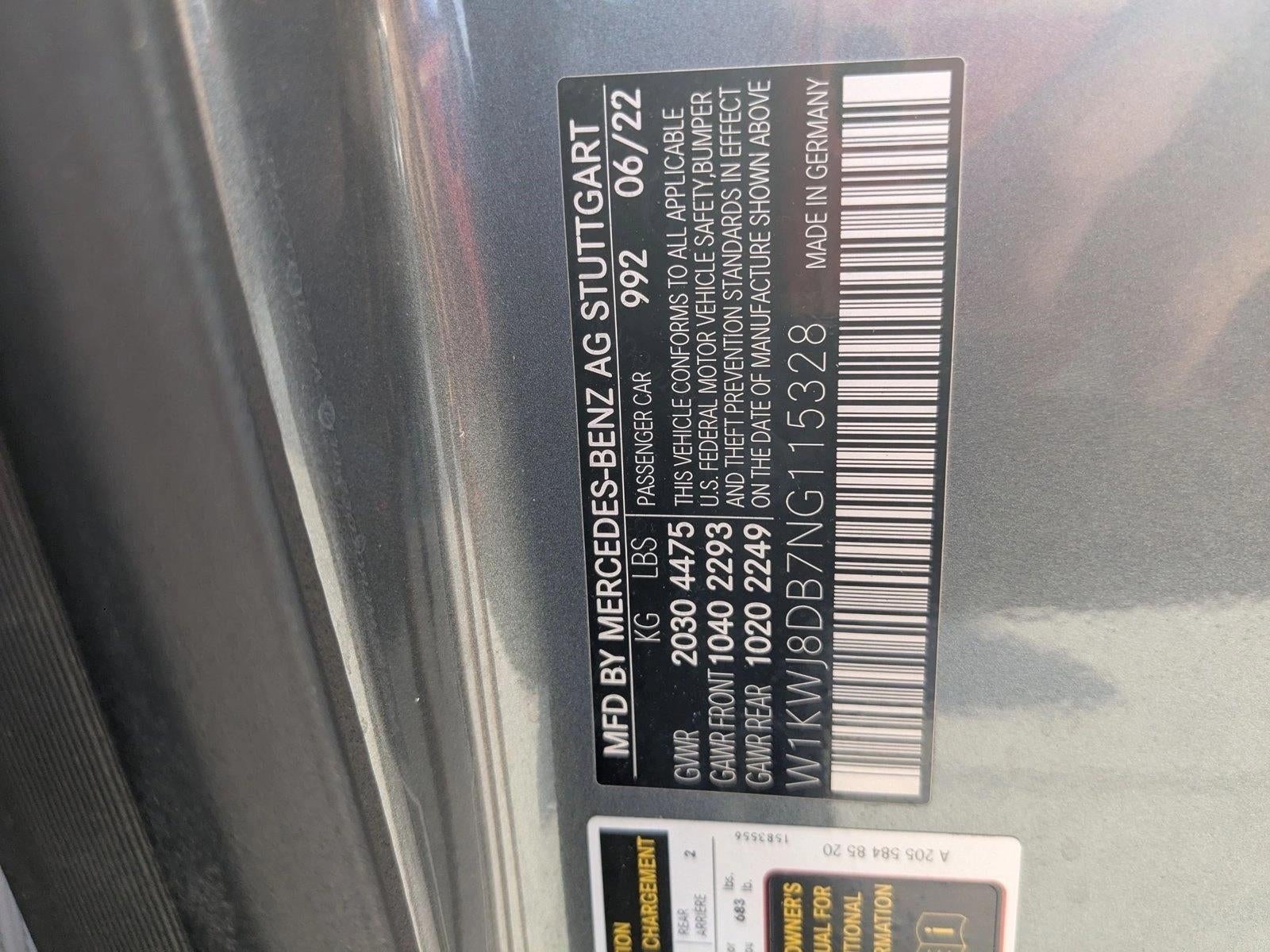 2022 Mercedes-Benz C-Class C 300 Coupe