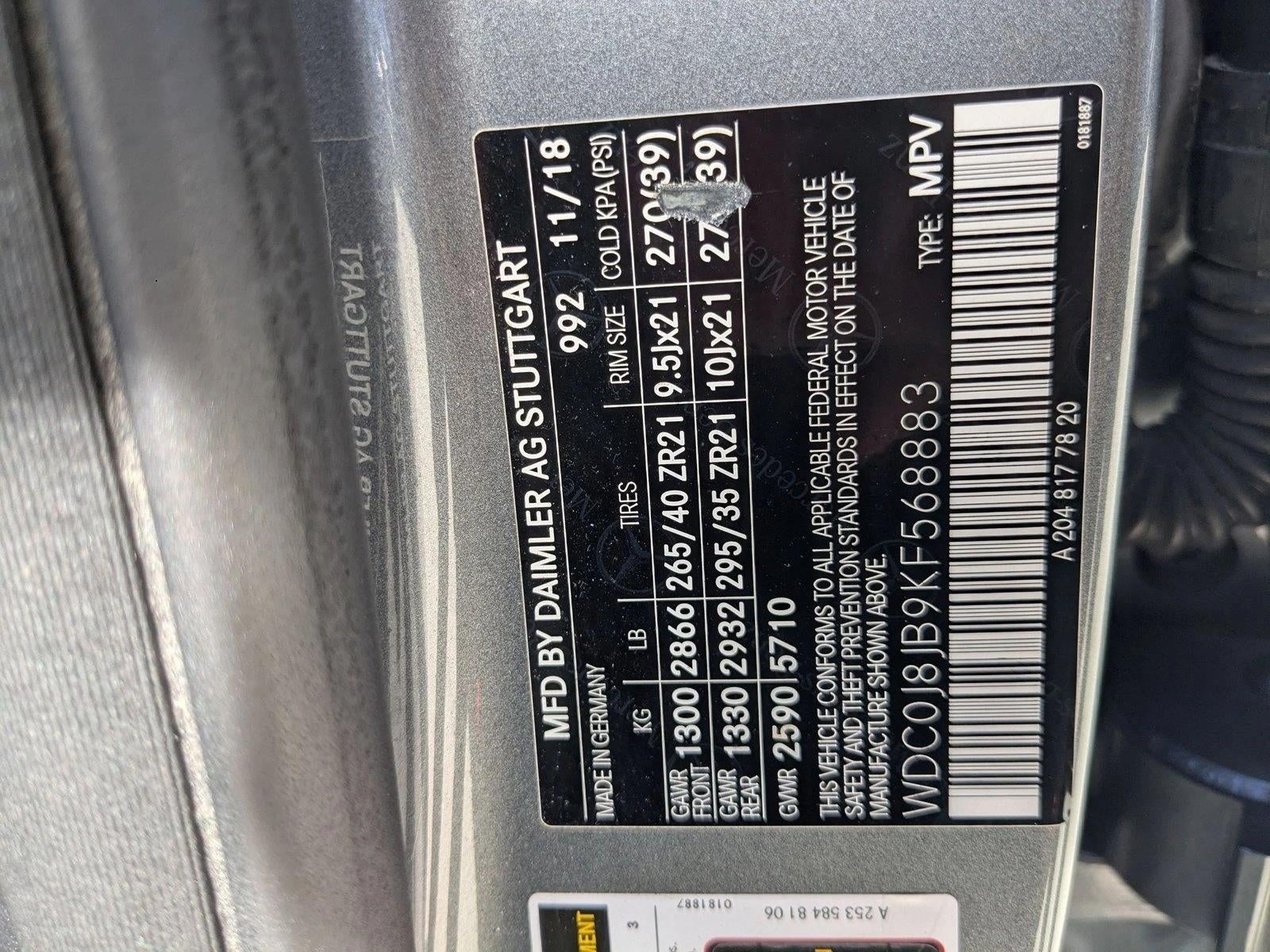 2019 Mercedes-Benz GLC AMG® GLC 63 4MATIC®+ Coupe