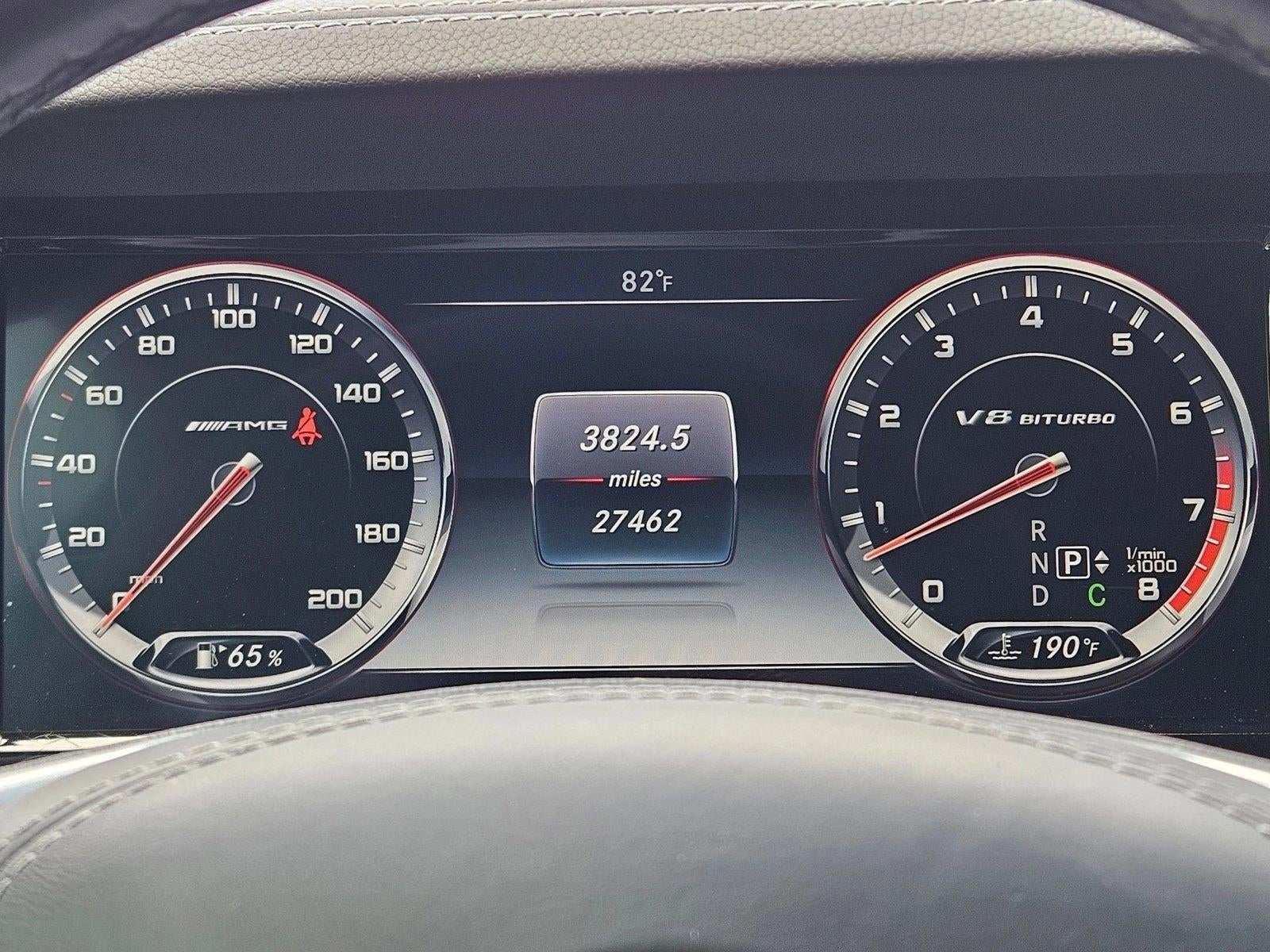 2015 Mercedes-Benz S-Class S 63 AMG® 4MATIC® Sedan