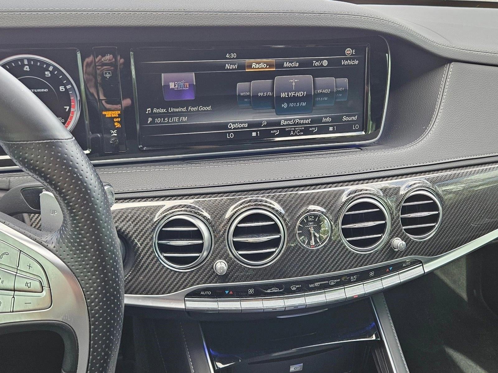 2015 Mercedes-Benz S-Class S 63 AMG® 4MATIC® Sedan