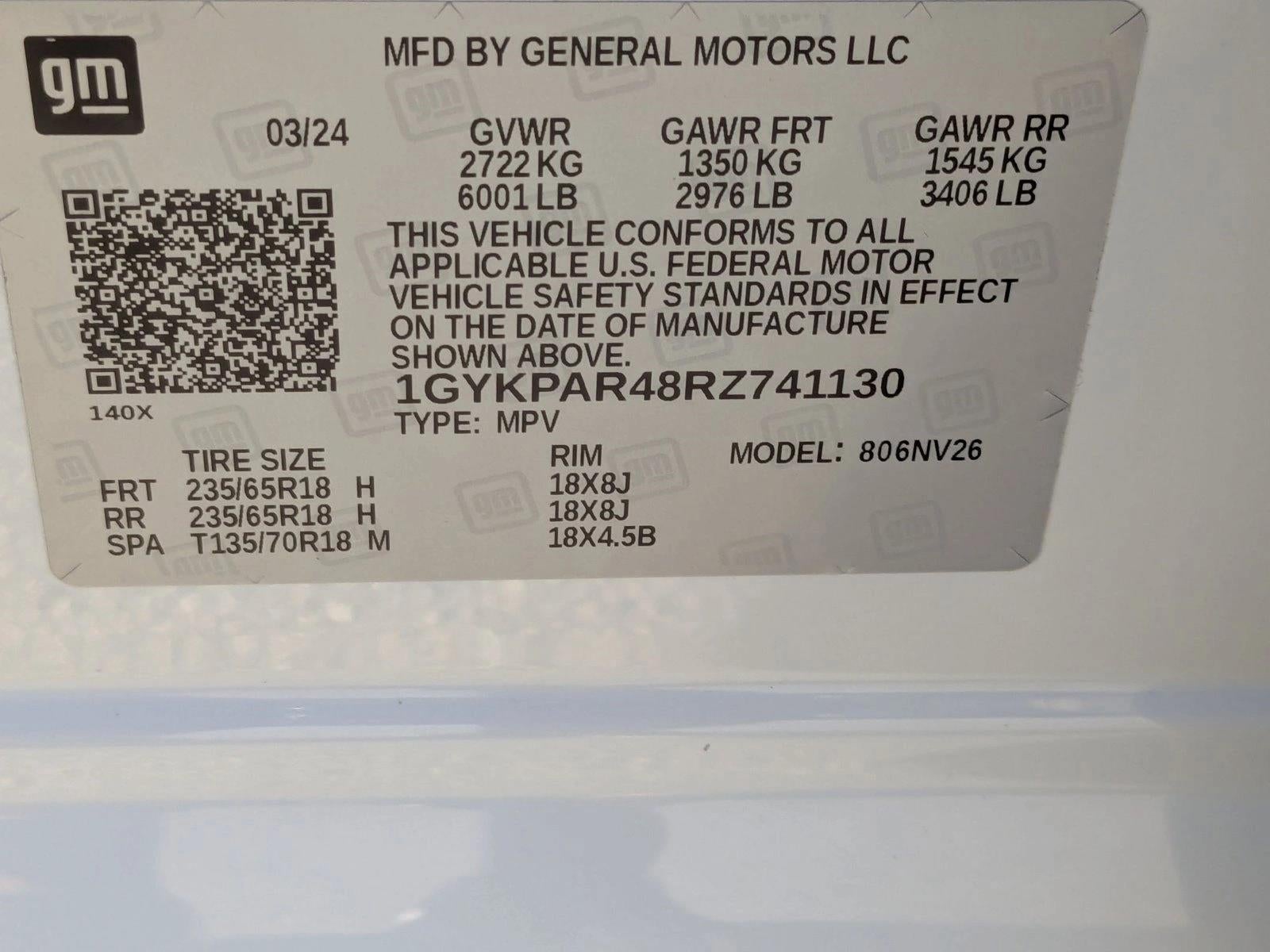 2024 Cadillac XT6 FWD 4dr Luxury