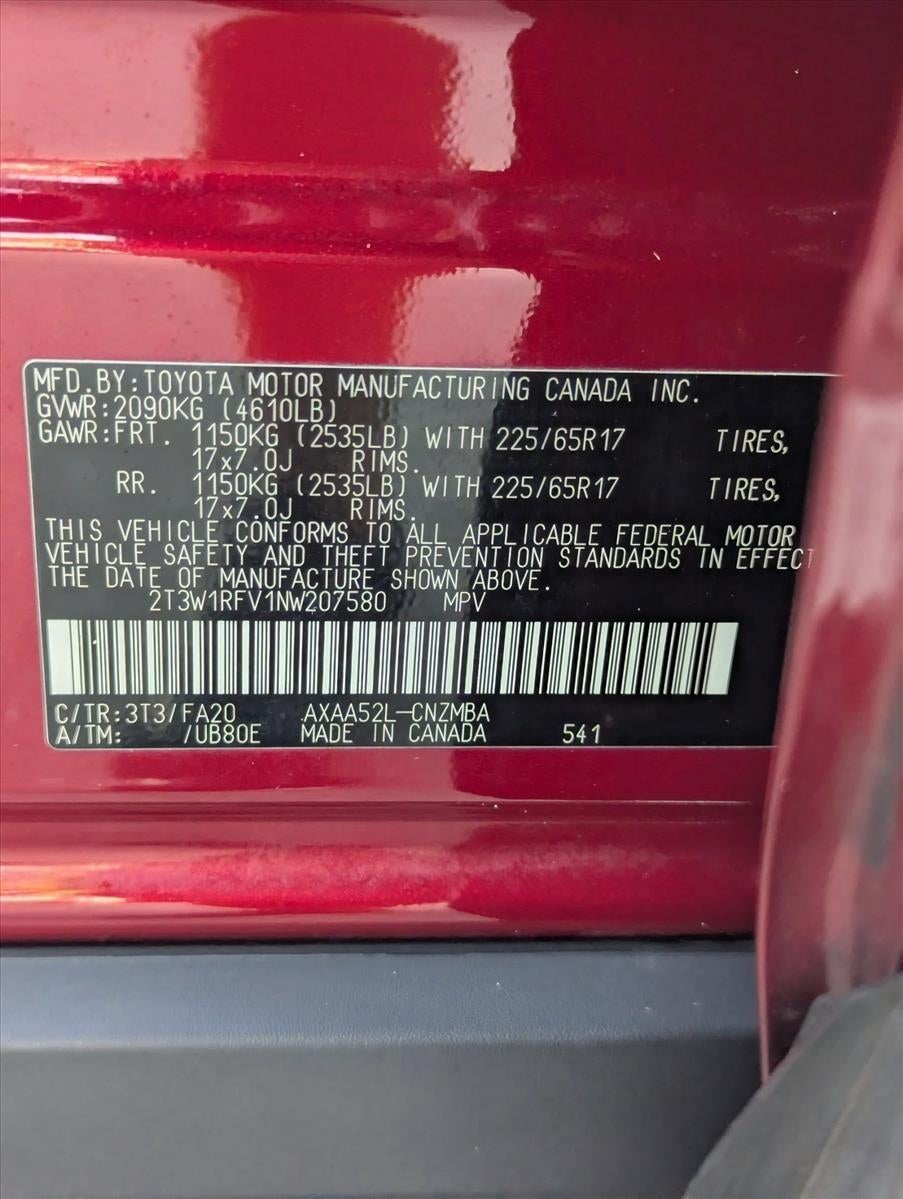 2022 Toyota RAV4 XLE FWD (GS)