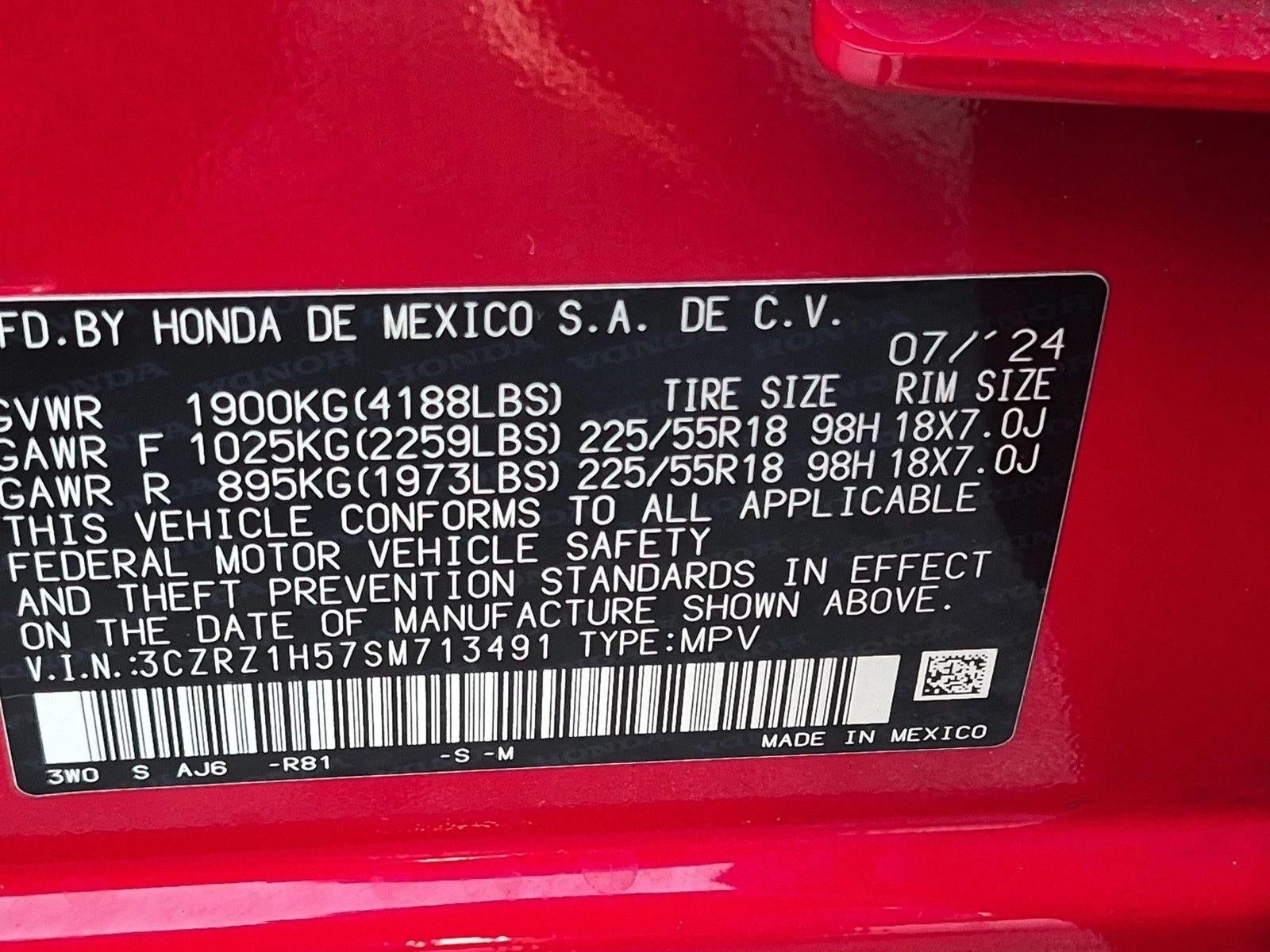 2025 Honda HR-V Sport 2WD CVT