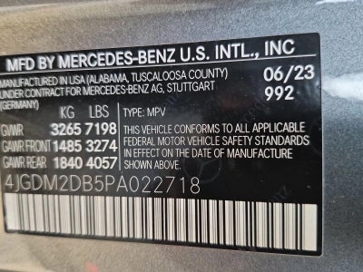 2023 Mercedes-Benz EQS EQS 450+ SUV