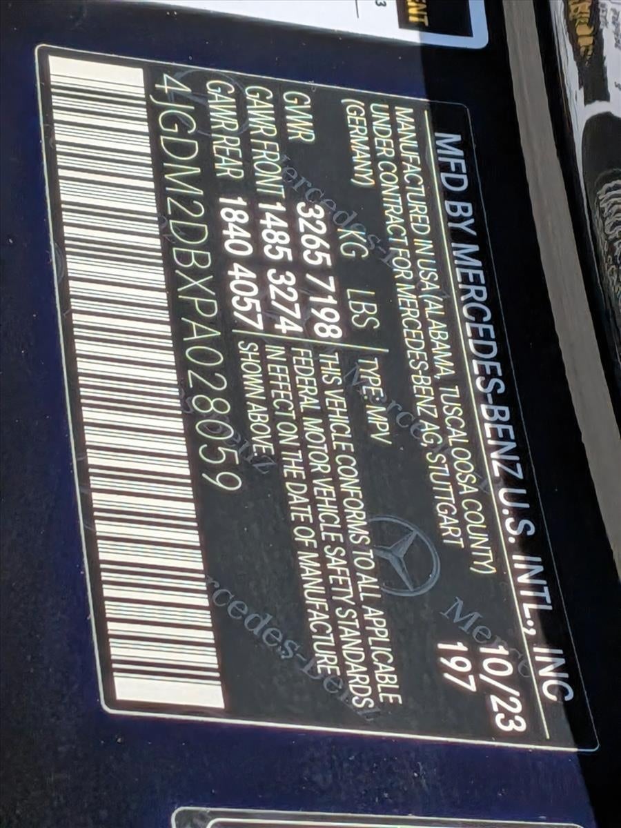 2023 Mercedes-Benz EQS EQS 450+ SUV