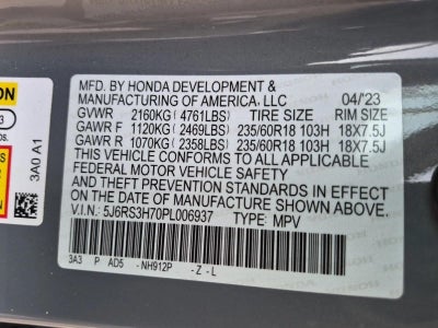 2023 Honda CR-V EX-L 2WD