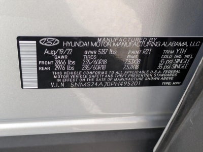 2023 Hyundai SANTA FE SEL FWD