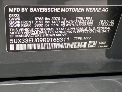 2024 BMW X5 M60i Sports Activity Vehicle
