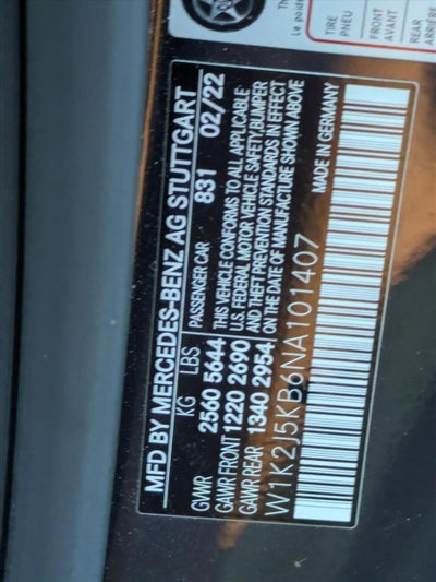 2022 Mercedes-Benz CLS CLS 450 4MATIC® Coupe