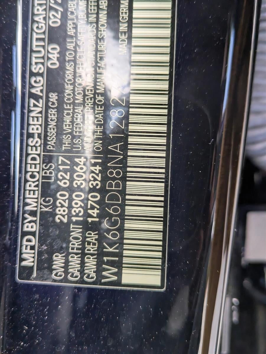 2022 Mercedes-Benz S-Class S 500 4MATIC® Sedan