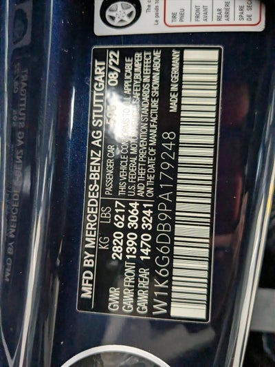 2023 Mercedes-Benz S-Class S 500 4MATIC® Sedan