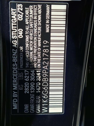 2023 Mercedes-Benz S-Class S 500 4MATIC® Sedan
