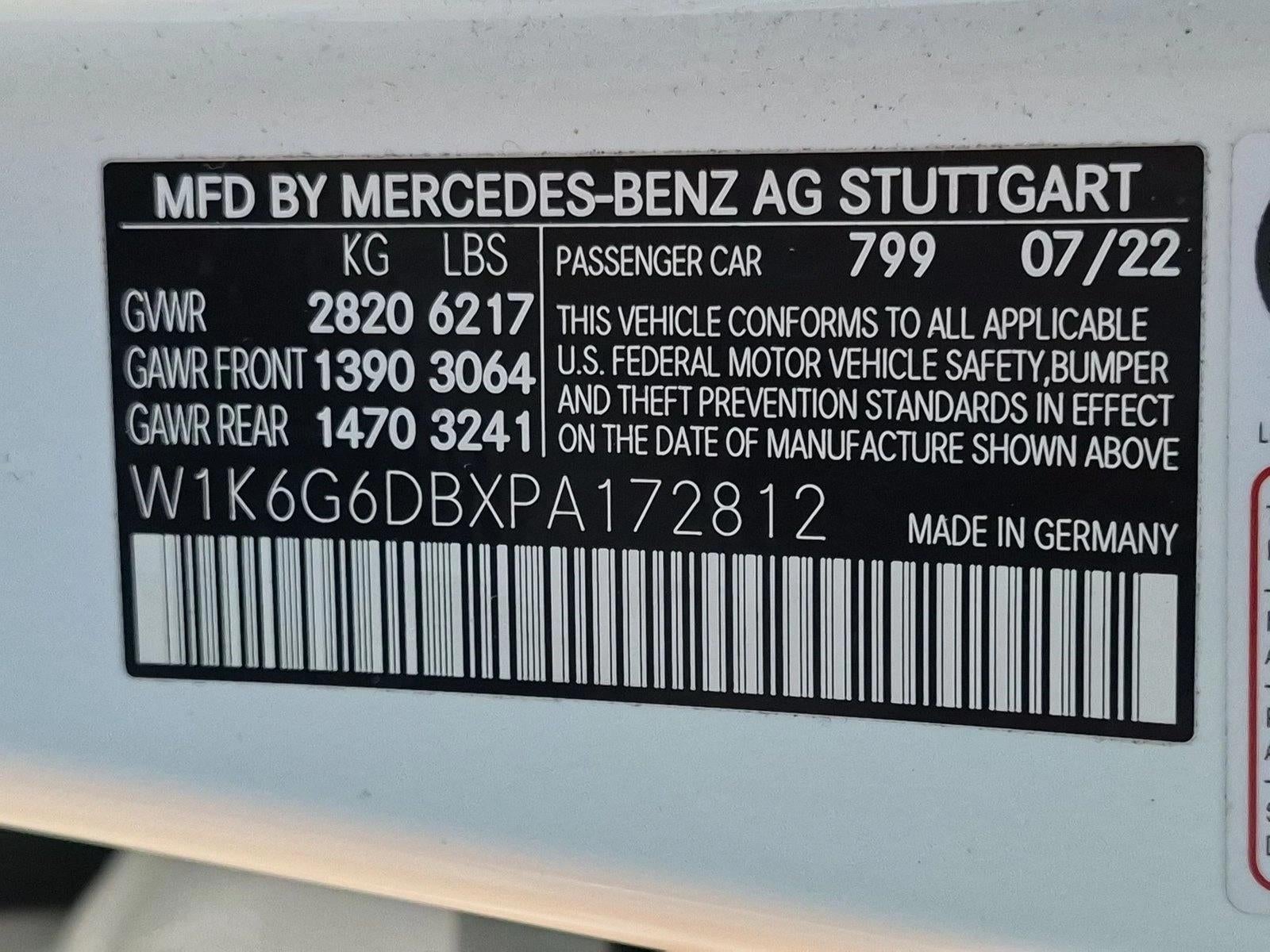 2023 Mercedes-Benz S-Class S 500 4MATIC® Sedan