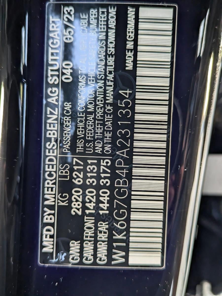 2023 Mercedes-Benz S-Class S 580 4MATIC® Sedan