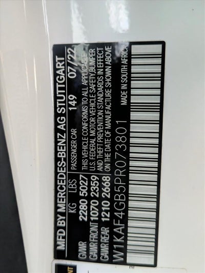 2023 Mercedes-Benz C-Class C 300 Sedan