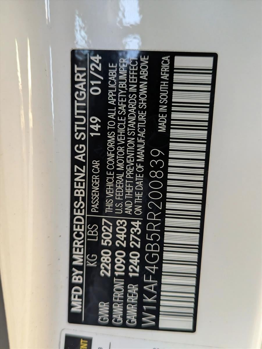 2024 Mercedes-Benz C-Class C 300 Sedan