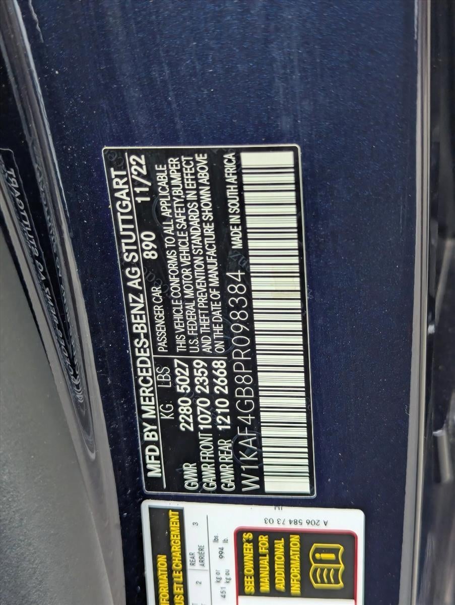 2023 Mercedes-Benz C-Class C 300 Sedan