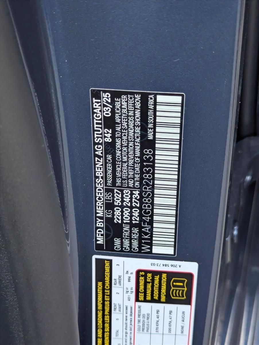 2025 Mercedes-Benz C-Class C 300 Sedan