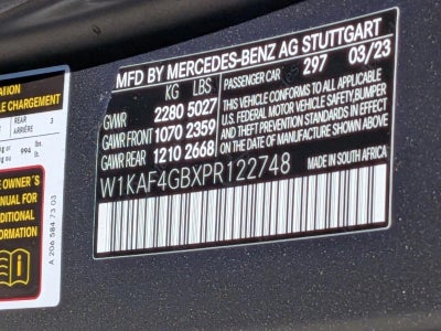 2023 Mercedes-Benz C-Class C 300 Sedan