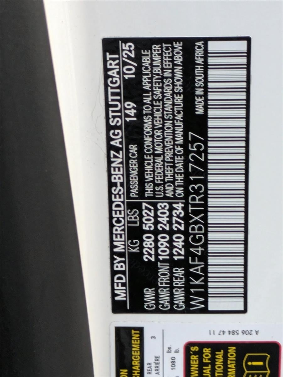 2026 Mercedes-Benz C-Class C 300 Sedan