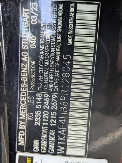 2023 Mercedes-Benz C-Class C 300 4MATIC® Sedan