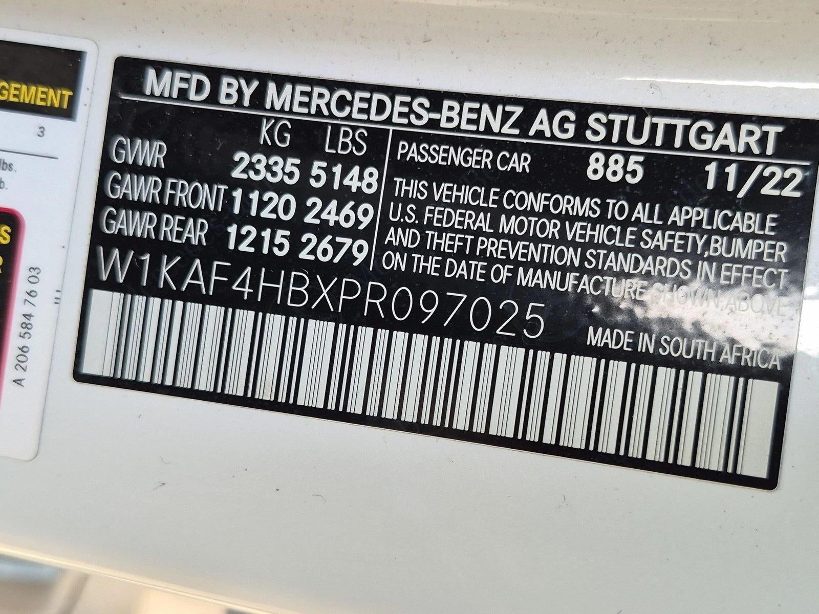 2023 Mercedes-Benz C-Class C 300 4MATIC® Sedan