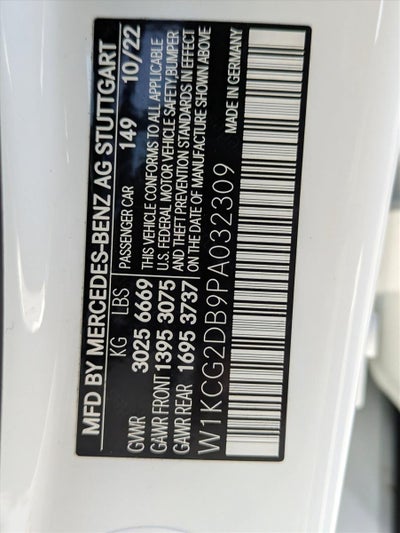 2023 Mercedes-Benz EQS EQS 450+ Sedan