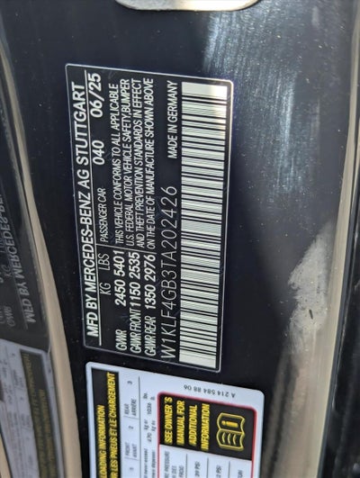 2026 Mercedes-Benz E-Class E 350 RWD Sedan