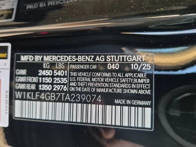 2026 Mercedes-Benz E-Class E 350 RWD Sedan