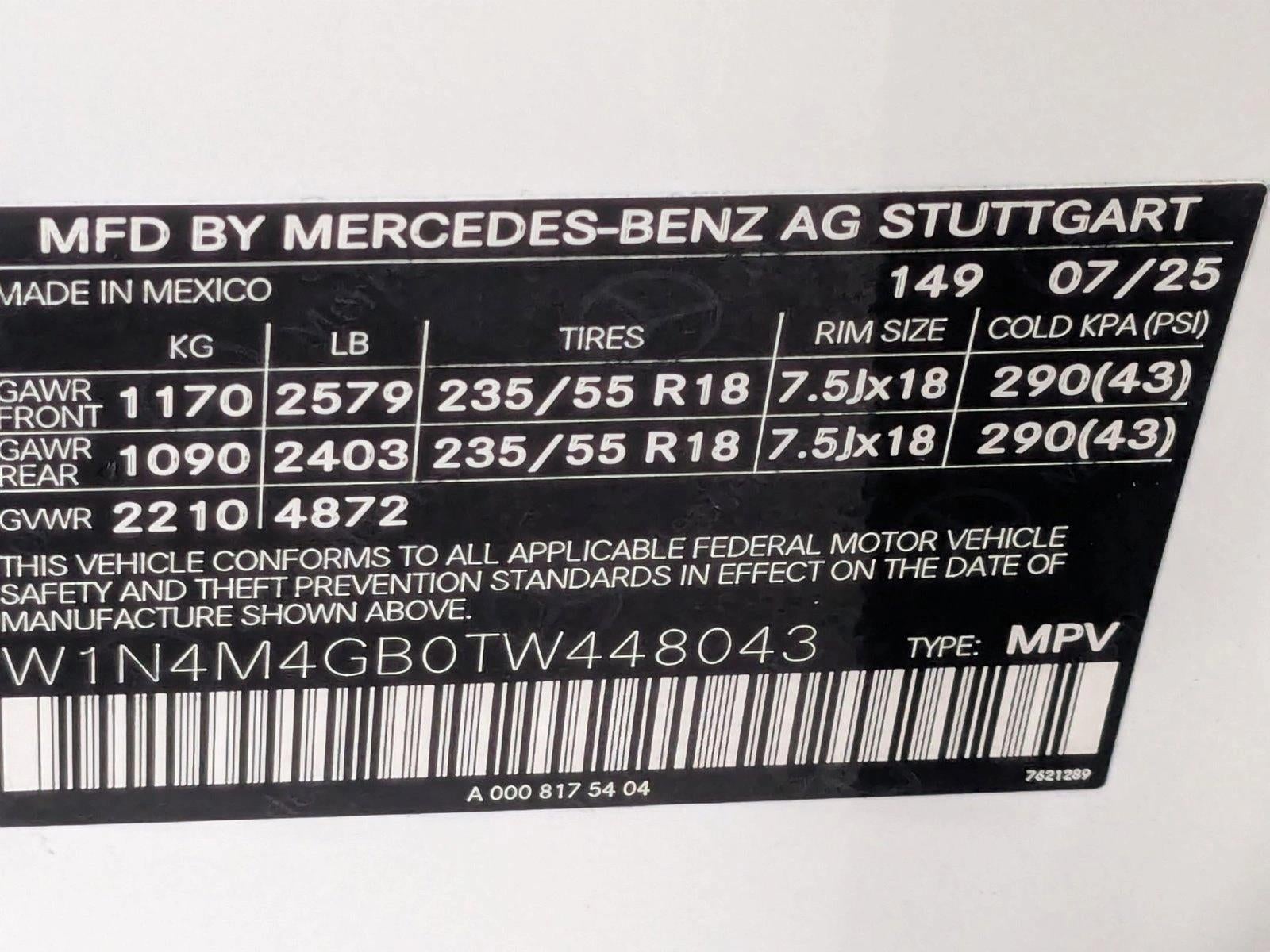 2026 Mercedes-Benz GLB GLB 250 SUV