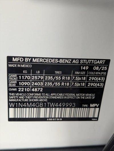 2026 Mercedes-Benz GLB GLB 250 SUV