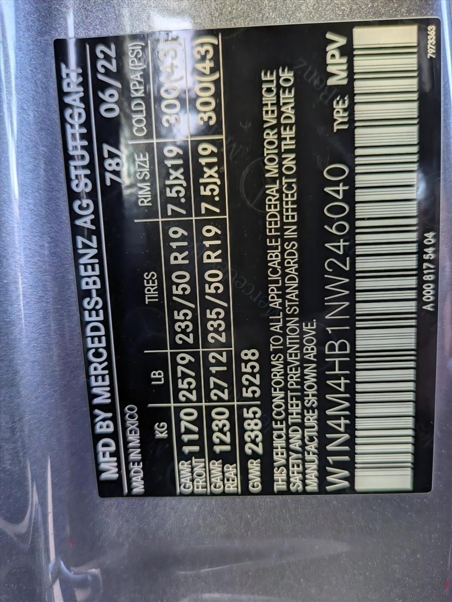 2022 Mercedes-Benz GLB GLB 250 4MATIC® SUV