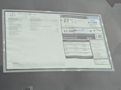 2026 Mercedes-Benz GLC GLC 300 SUV