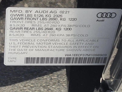 2021 Audi Q3 S line Premium Plus 45 TFSI quattro