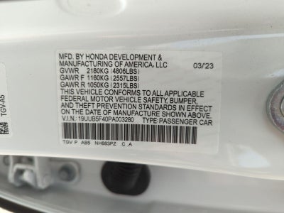 2023 Acura TLX FWD w/Technology Package