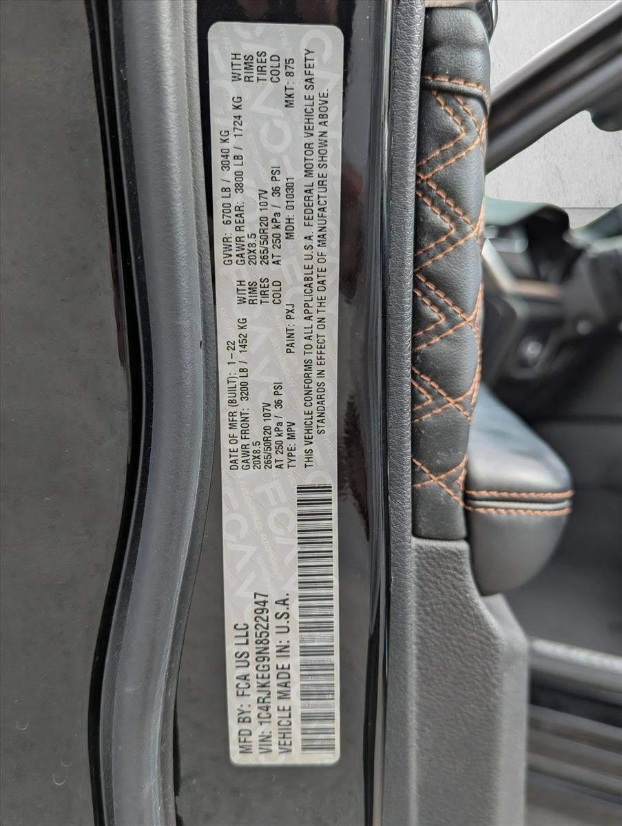 2022 Jeep Grand Cherokee L Summit 4x4