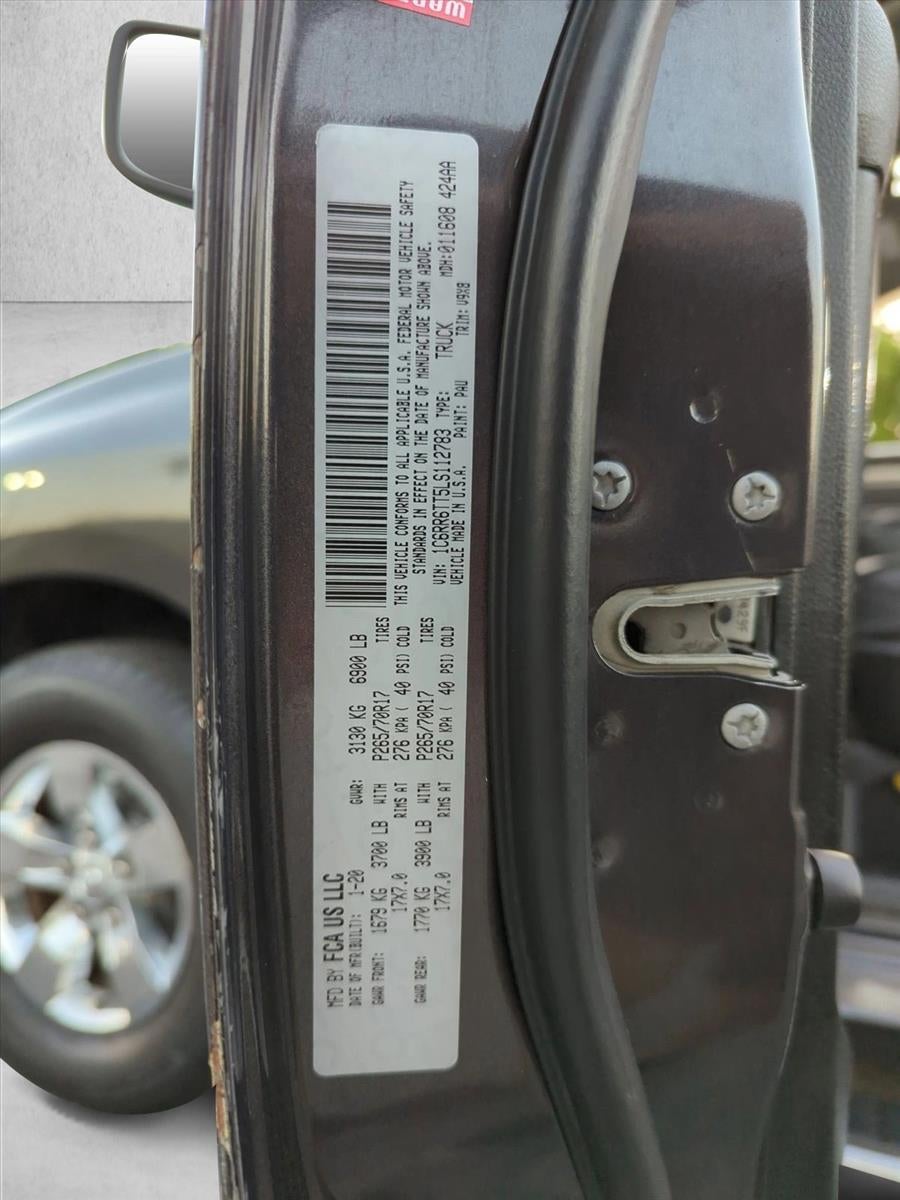 2020 RAM 1500 Classic SLT 4x2 Crew Cab 6'4" Box