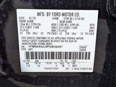 2023 Ford Explorer ST 4WD