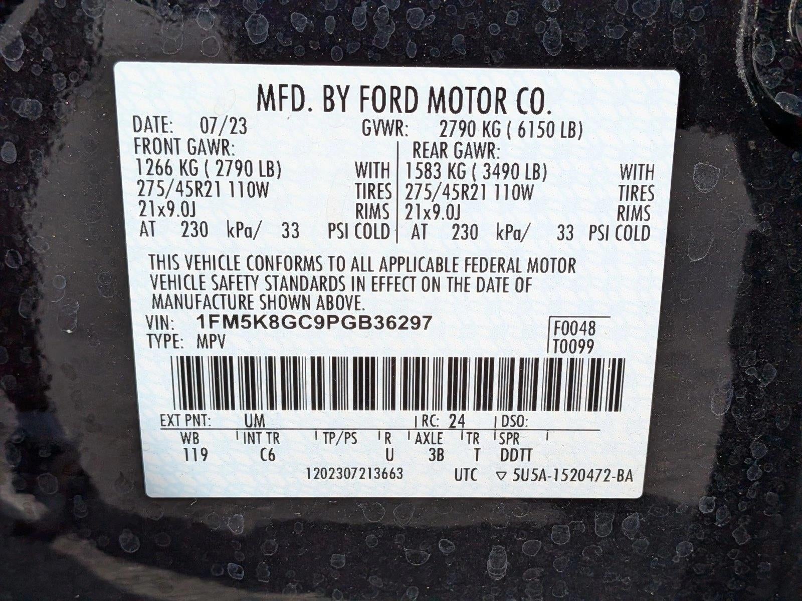 2023 Ford Explorer ST 4WD